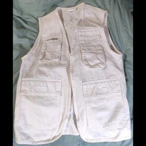 & other stories cotton zip vest (size 0)